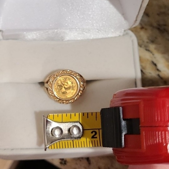 PANDA GOLD COIN RING - Picture 9 of 10